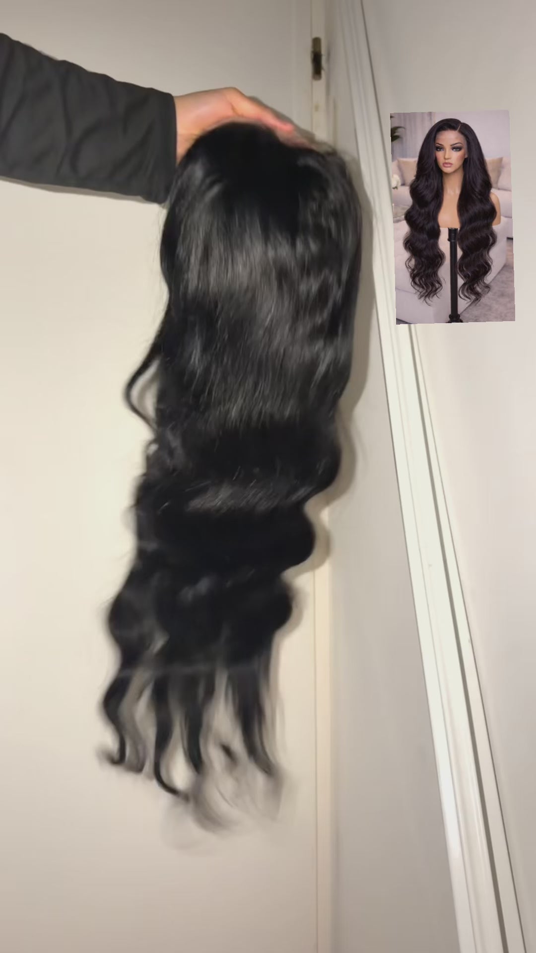 Perruque Body Wave 30 pouces - Cheveux Humains Premium